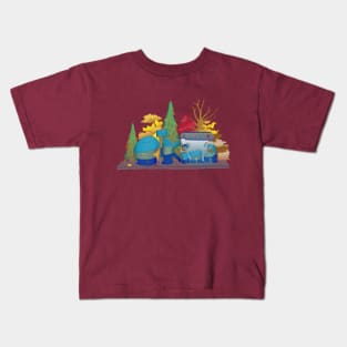 Be Kind Bus Stop Kids T-Shirt